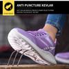 Fashion Men Women Safety Shoes with Steel Toe Cap Work Safety Boots Breathable Work Shoes Man Construction Working Sneaker Sport