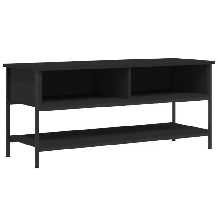 VidaXL TV Stand Black 100x35x45 Cm Engineered Wood 832783