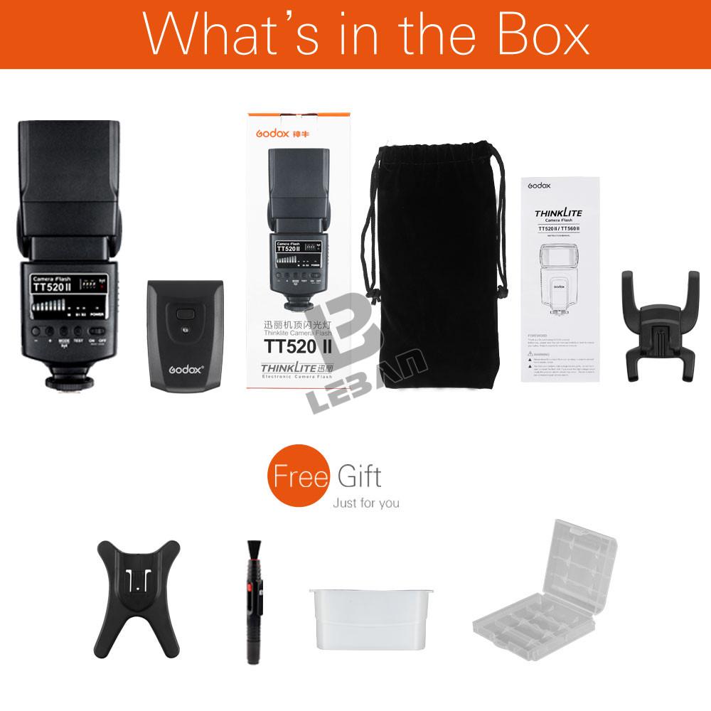 Buy Godox Flash TT520II with Buildin 433MHz Wireless Signal for Canon