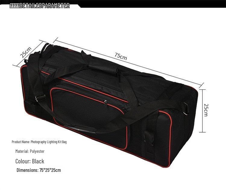 Photography Light Kit Bag CB05: Portable Handheld Storage for Light Stand