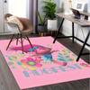 Hugfest, Trolls, Poppy Office Carpet Soft Polyester Entrance Carpet Washable Non-slip Machine Washable Indoor Carpet Living Room Bedroom Din