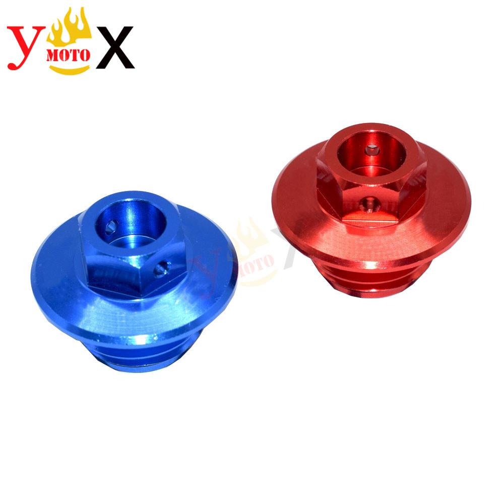 KLX 250 Motorcycle CNC Oil Filler Plug Cap Decorative Screw For KAWASAKI KLX250 ES RS 1993-2020 D-TRACKER 1998-16 KLX300R 97-20