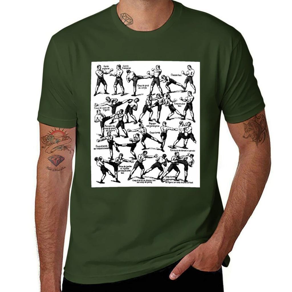 Savate La Boxe Francaise Klassieke Vormen Historische Europese Krijgskunsten HEMA T-shirt kawaii kleding sweaters heren