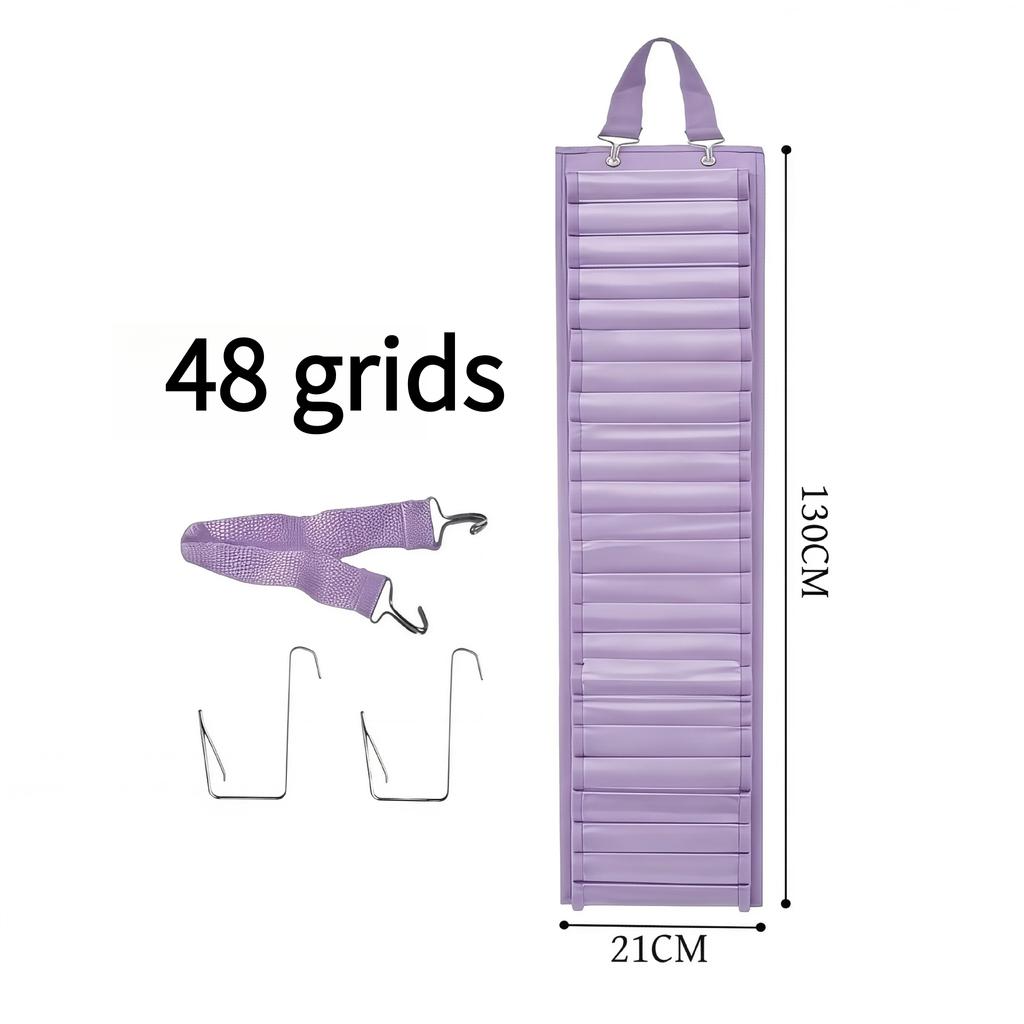 Heat Transfer Vinyl Storage Bag, 24/48 Grid Hanging Vinyl Roll Organizer For DIY Craft