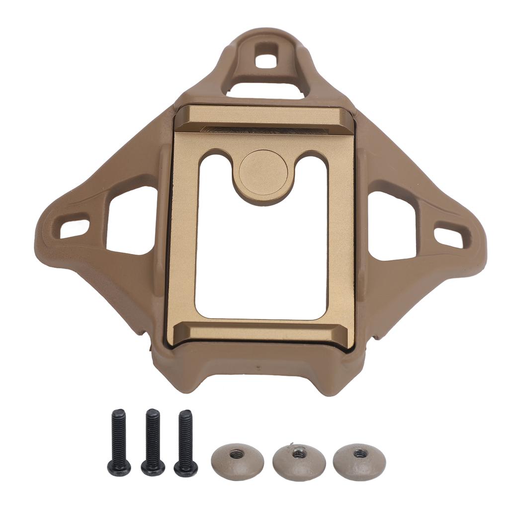 Helmet NVG Mount Lightweight Nylon Night Vision Sports Camera Bracket Base for Wendy for AF for FMA Helmets Tan