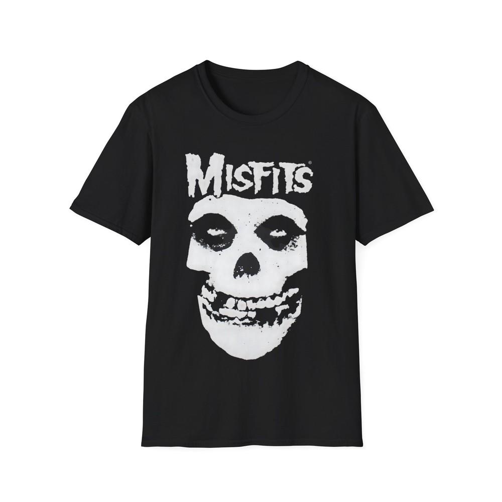 

Мужская футболка Misfits с коротким рукавом для взрослых, с логотипом Fiend Skull 4XL