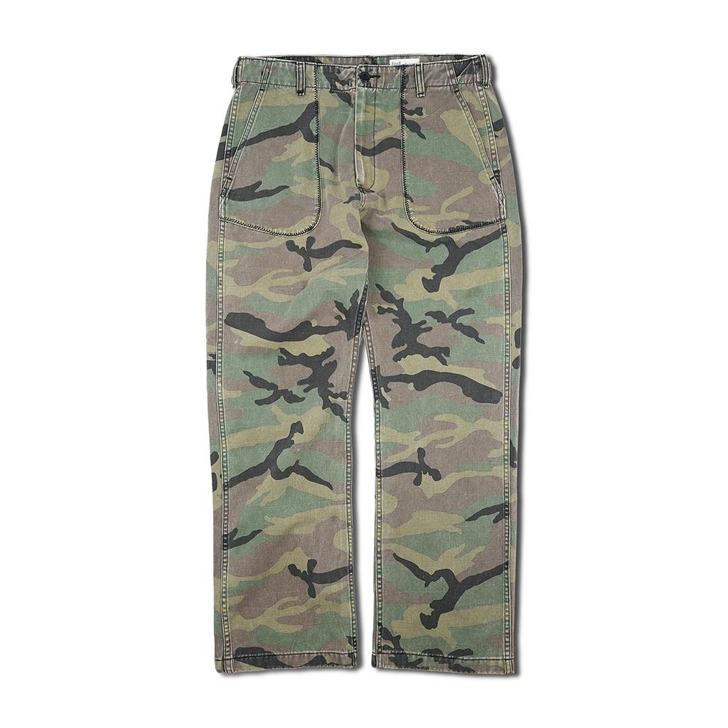 Pojyeo Washed Fatigue Pants/Camo