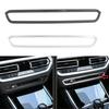Carbon Fiber Car Center Control CD Panel Volume Button Frame Cover Trim ABS Sticker Auto For BMW 3 Series G20 G28 325i 330d 335