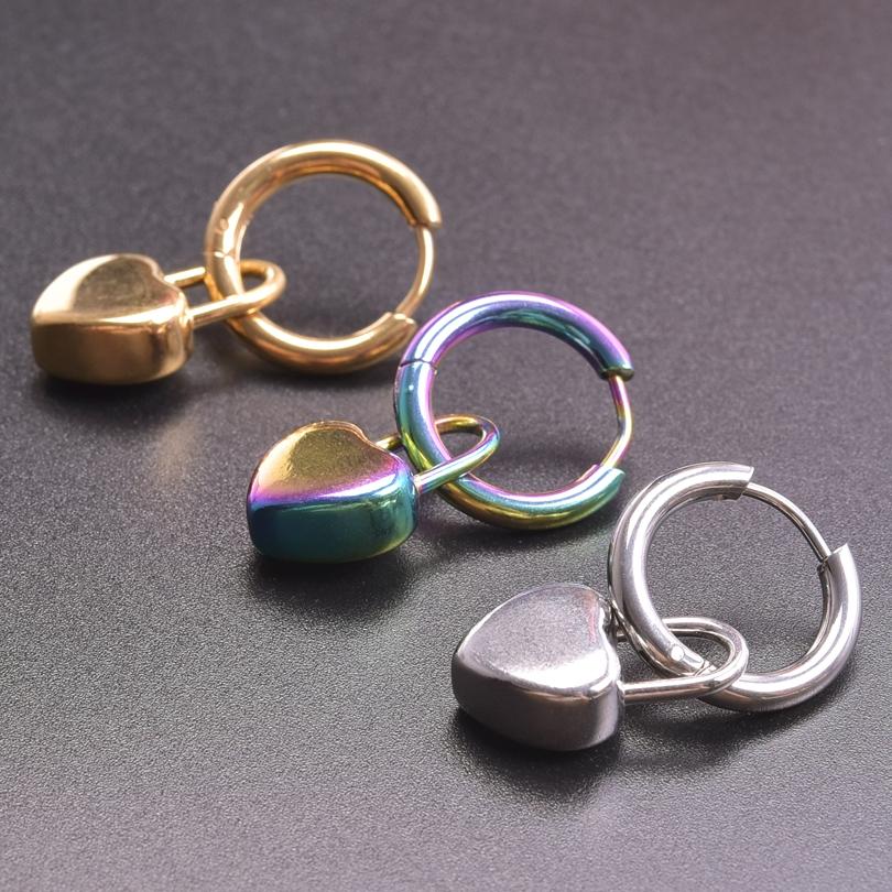 High Quality Aretes Stainless Steel Earrings For Women Men Punk Accessories Ear Piercing Fashion Kpop Jewelry Pendientes Mujer