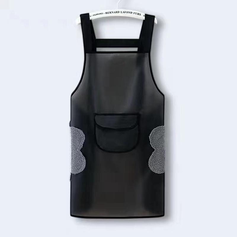 Waterproof & Oil-proof Unisex Waist Apron - Cute Korean & Japanese Style for Kitchen or Store Use
