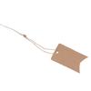 100Pcs Blank Kraft Jewelry Price Wedding Label String Price Tags With String 20M