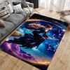 Witch Flying Through Magical Sky Carpet Yoga Living Room Room Decor Children's Crawling Mat Doormat Area Rug Games Mat