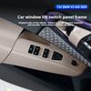 Silicone lift panel and ABS side panel For BMW X3 G45 2025 Car window lift panel new  glass button frame car decoration products