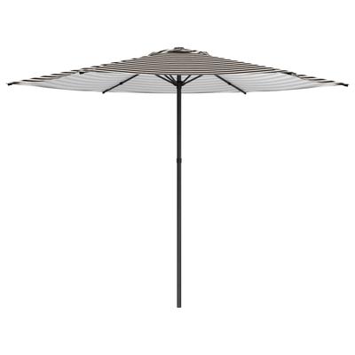 Garden Umbrella with Base 300 X 300 Cm Polyester Rectangular