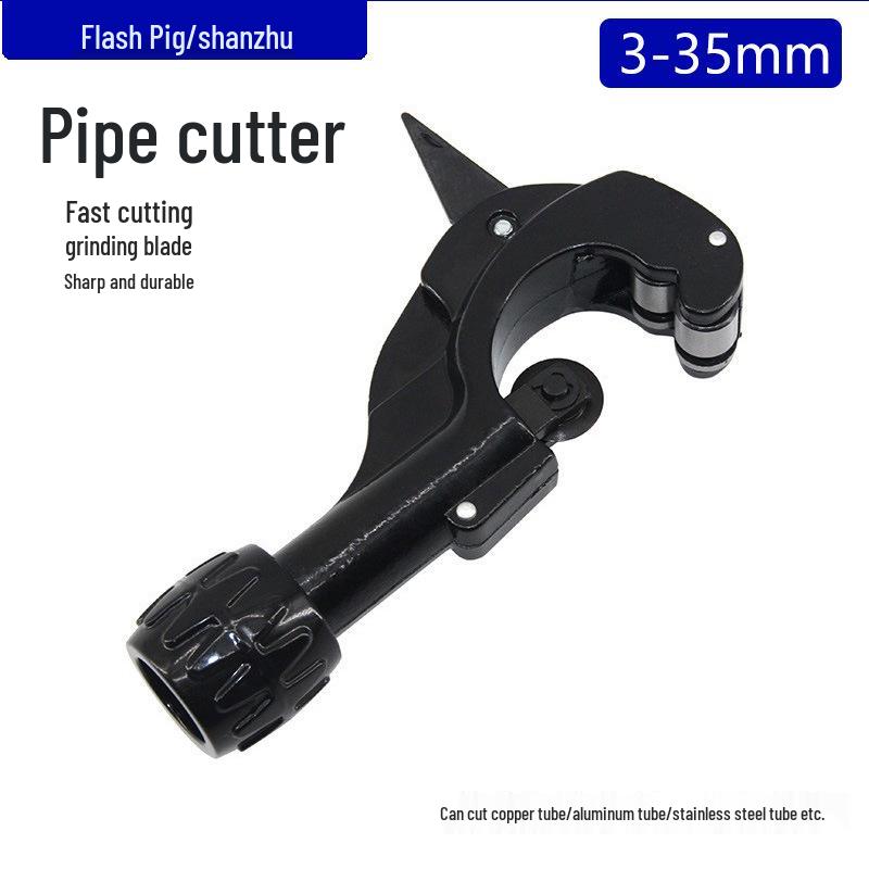 CT-105 Tube Cutter 3-35mm for Copper, Aluminum, Iron, and Stainless Steel Pipes