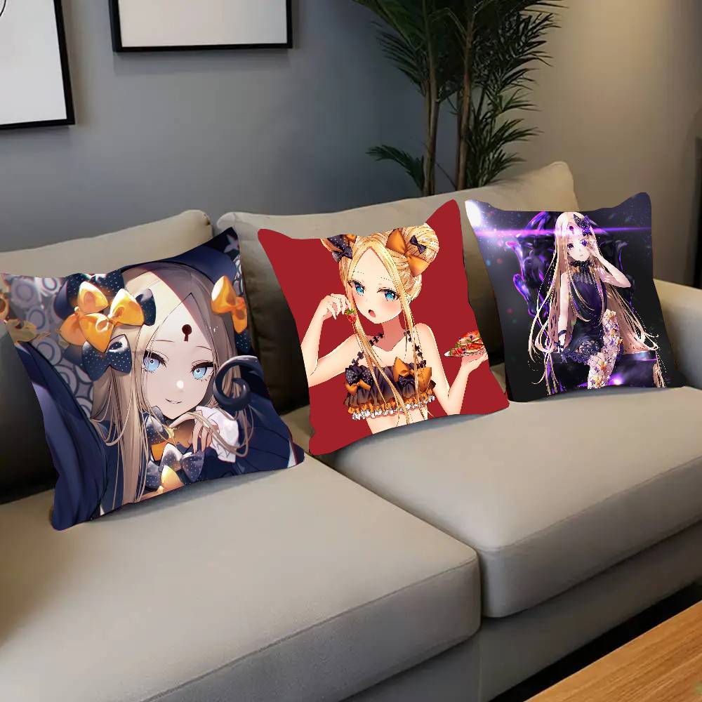 Abigail W-Williams Anime Game Fate Pillow Case Fashion Square Pillowcase Bedroom Sofa Room Ins Decoration Leisure