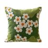 Nordic Lamp Luxury Ins Moss Green Living Room Sofa Pillow Cushion Office Waist Pillow Pillow Case Core-Free Premium
