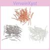 150 Engraved Pieces Curve Spacer Loose Tube Noodle Beads For Diy Jewelry Making Bracelet Necklace