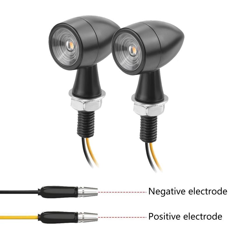 2pcs 12V 12LED Turn Signal Light Indicators Blinker Light Flashers Lighting High-power Universal Motorcycle Accessories