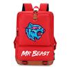 Mr. Beast Oxford Cloth Backpack Computer Bag Junior High School Students Personality Large Capacity Schoolbag