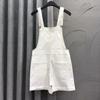 Denim Rompers Women Summer Baggy Solid Wide Leg Harajuku Students Stylish Korean Style Pure Colors Sweet Playsuit