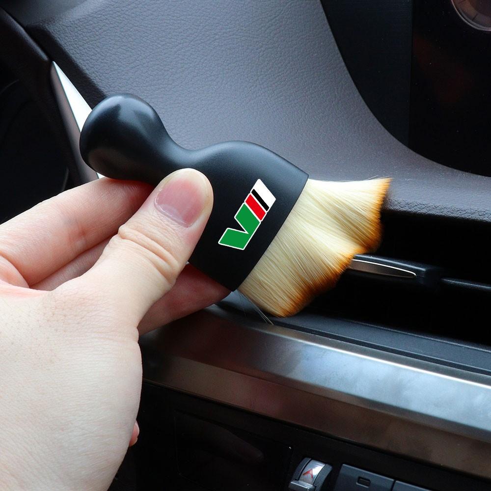 Car Interior Dashboard Dust Remover Cleaning Soft Brush Tool Auto Accessories For Skoda Kodiaq Octavia Enyaq Kamiq Scala Rapid 2 Kyvc74