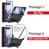 Magnetische Scharnier 360 Beschermhoes voor Samsung Galaxy Z Fold 7 6 5 Penhouder Schermglas Standaard Cover voor Galaxy Z Fold7 Hoes