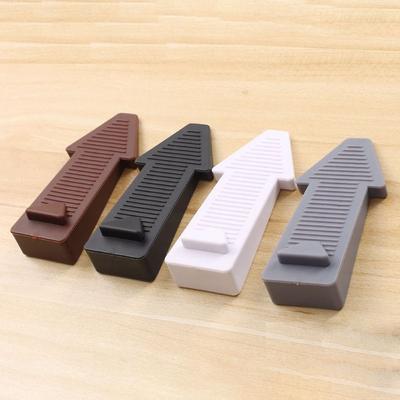 Door Stopper Safety Silicone Anti-skid Windproof Door Stop Door Rear Retainer Anti-collision Stop