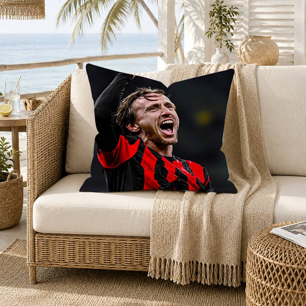Luka Modric Pillow Case for Sofa Living Room Home office Decor Protective Cover