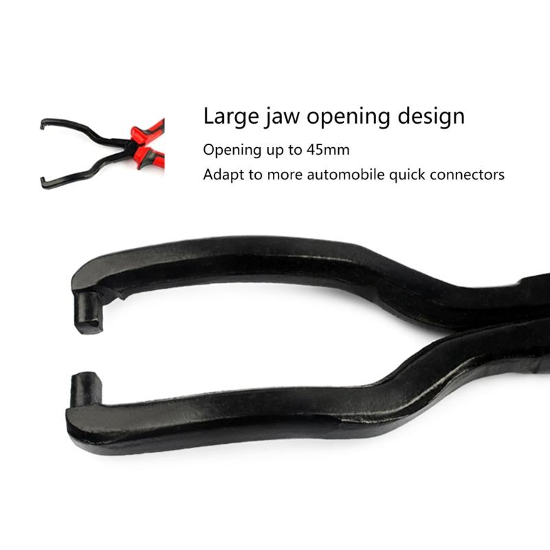 Gasoline Filter Caliper Plier Gasoline Pipe Quick Connector Removal Pliers 225mm/8.86in