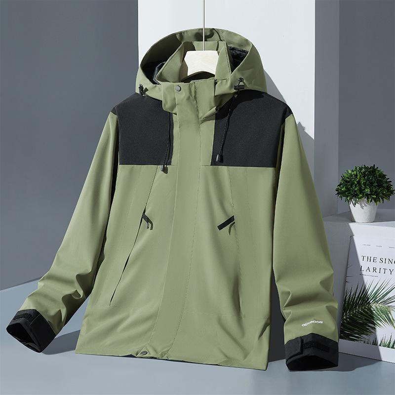 Shock-up Suit Men and Women Loose Casual Jacket Spring and Autumn Windproof Waterproof Sports Outdoor Mountaineering Suit