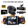 1080P Four-Lens Night Vision Dash Cam