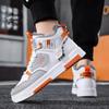 Men's Winter Fleece Warm Snow Boots for Men High Top Thick Bottom Non-slip Casual Shoes Outdoor Warm Men's Cotton Shoes Sneakers
