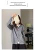 2026 Autumn/Winter Women's Pure Wool Zipper Stand Collar Knit Cardigan Sweater