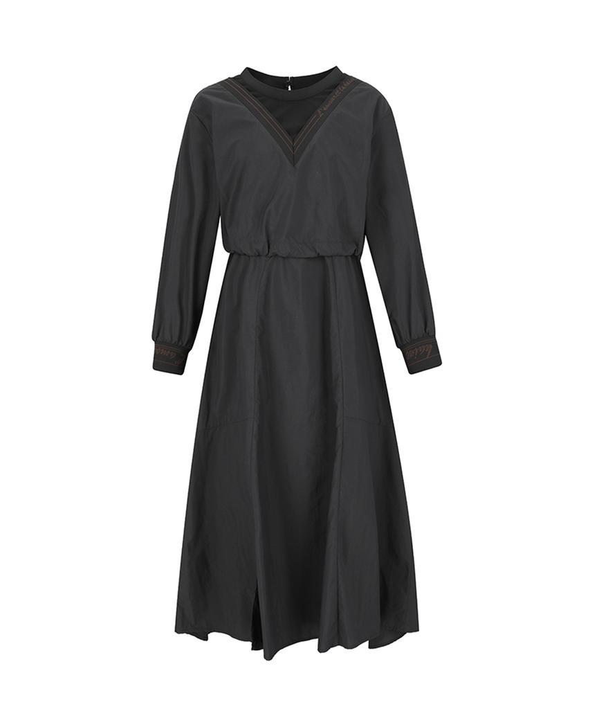 VISITINNEWYORK String Jacquard Lettering Dress (Vz8Op7A)