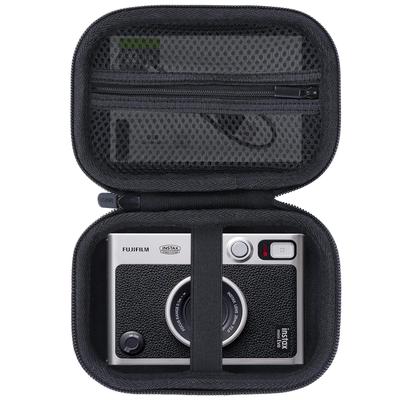 Fujifilm Instax Mini Evo Hybrid Instant Digital Camera Printer Compatible with Lebakort Storage (Black Case) Case.