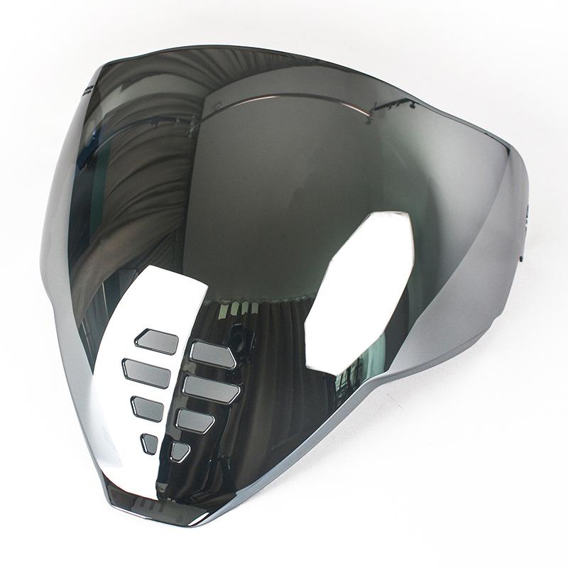 Ghost Face Motorcycle Windshield Visor for Icon Airflite C06 Helmet (Day/Night)
