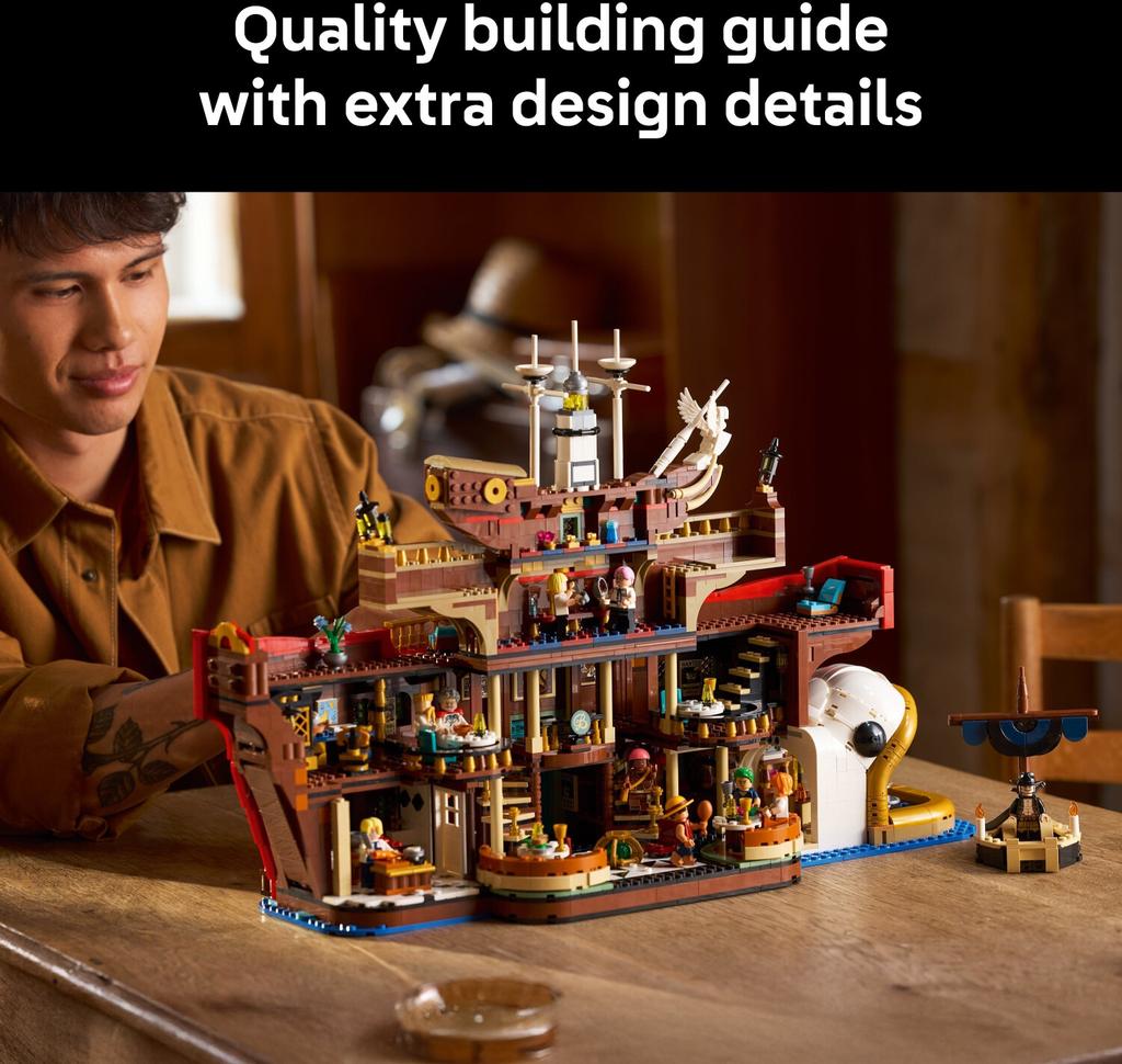 LEGO конструктор One Piece – Schiff, – Set Baratie (75640)