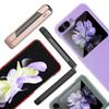 Slim Fashion PC Case for Samsung Galaxy Z Flip 5 5G Flip4 Flip5 Flip 3 2 4 Flip3 Flip2 Zflip5 Matte Feeling Protective Covers