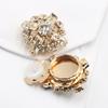 Shiny 1-piece25*30MM Evening Wedding French Shirt Cufflinks Buckle Set Simple Cufflinks Shirt Accessories Decoration