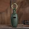 Genuine Leather Key Case Suitable for Q5L/A4L/Q7/A5/Q8/A7L Leather Car Key Cover Protector Fob