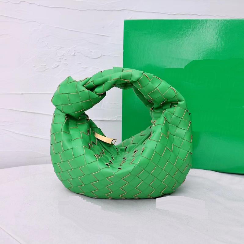 New Woven BV Hornbag Knot Handbag Compact And Lightweight Available In Large Sizes