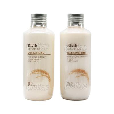Rice & Ceramide Toner + Emulsion - 2 Types