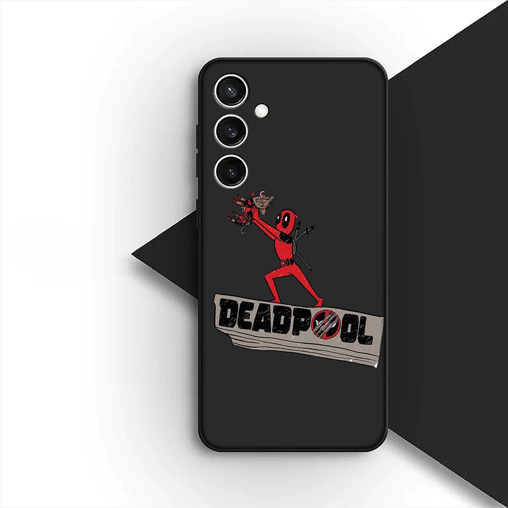 Phone Cover for OPPO A18 A16 A80 A40 A17 A15 A38 A78 A79 A54 A57 A58 A60 4G 5G Funda Casing Soft Case Wallpaper Marvel Deadpool