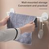 Bathroom Storage Rack Wall Mounted Towel Hanging Rack Plastic Toilet Holder Decoration