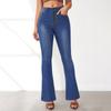 JPNTKY Women's Fashion Casual Solid Color Print Pants & Capris