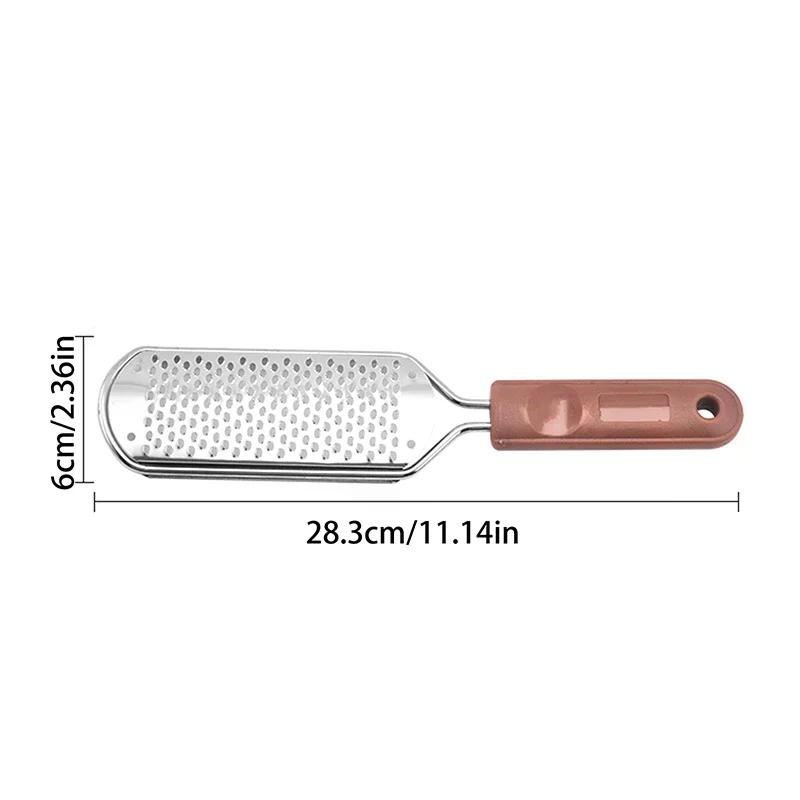 Raspa Professionale per Piedi Grattugia Tallone Rimuovi Calli Pelle Dura Morta Lima Pedicure Grattugia per Piedi Esfoliante per i Calli Scrub