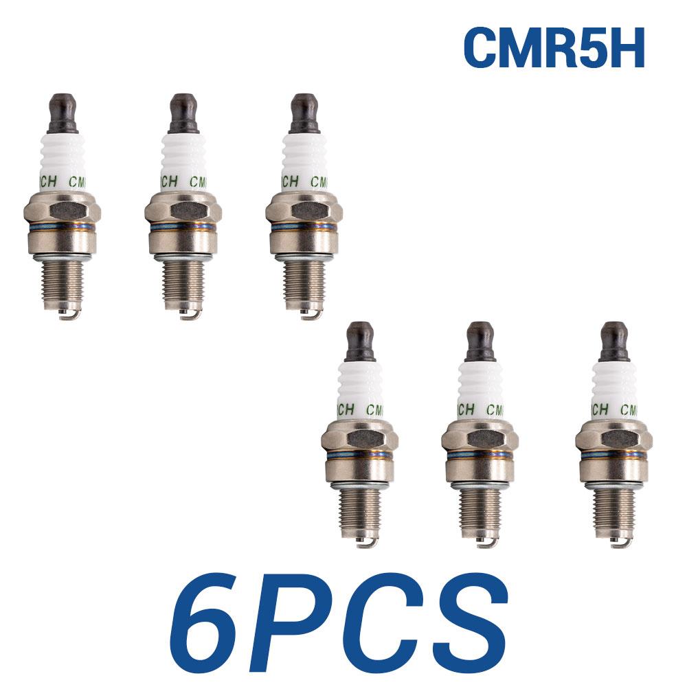 2-8PCS Spark Plugs Torch CMR5H Replace for Autolite 4194 for 7599 6776 for Champion 965 RZ7C RZ7CT10 Garden Lawnmower Candles
