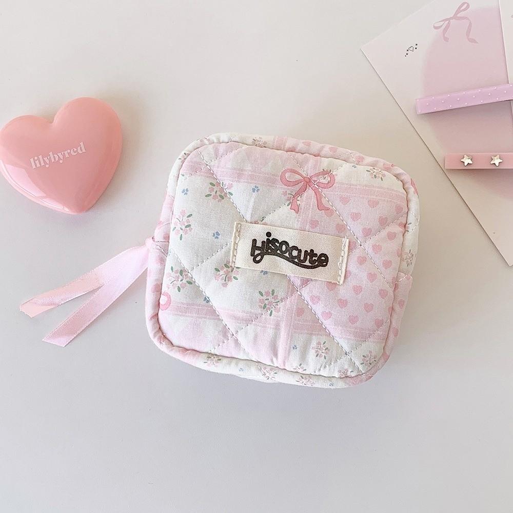 Large Capacity Cosmetic Bag Multipurpose Small Item Bag Creative Sanitary Pads Bag