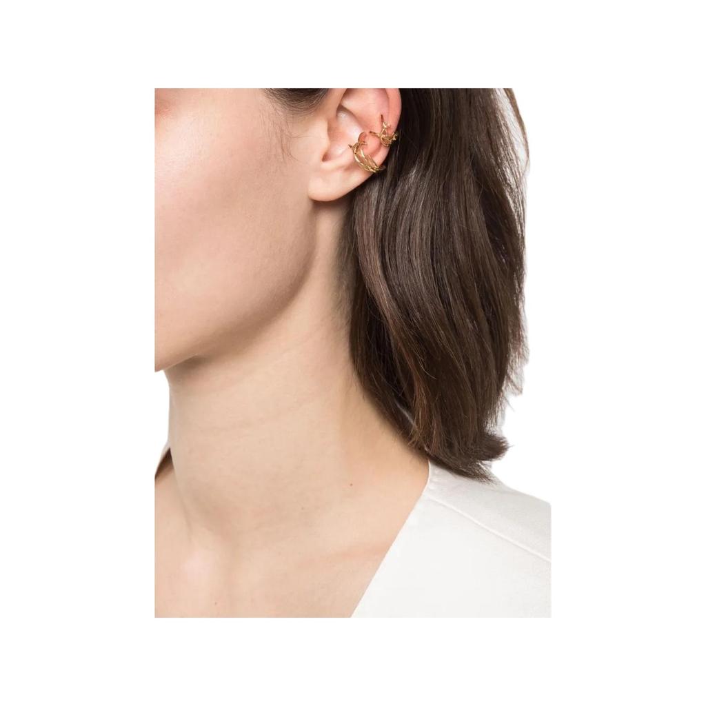 Saint Laurent Elegant Metal Stud Earrings Women earrings Gold 689898Y1500-8030